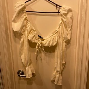 Pretty little thing longsleeve bra top